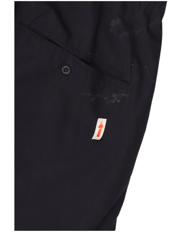 Pantaloncini cargo Adidas da uomo medi W36 in cotone blu navy