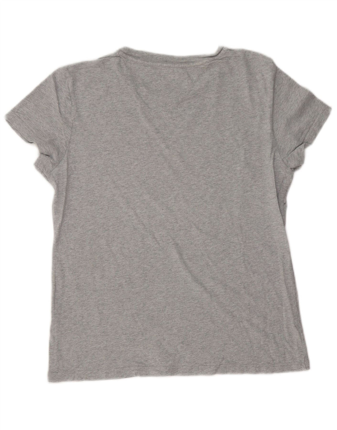 T-shirt grafica da donna Tommy Hilfiger Top UK 14 Grigio medio