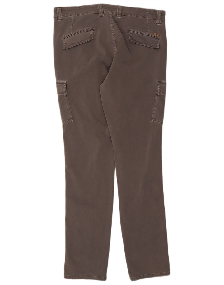 Pantaloni cargo slim da uomo Carrera IT 50 Large W34 L32 Cotone grigio
