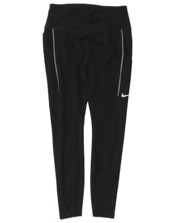 Leggings Nike Dri Fit da donna UK 14 medio nero poliestere