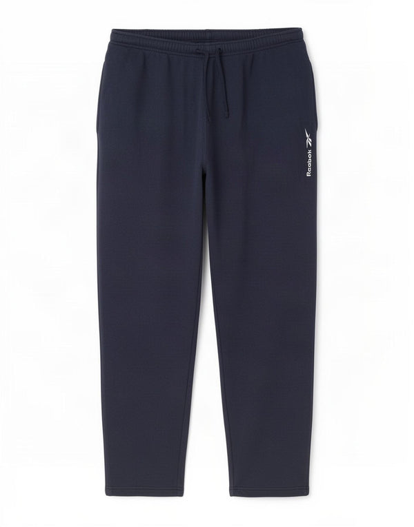 Pantaloni da tuta da uomo Reebok Large in cotone blu navy
