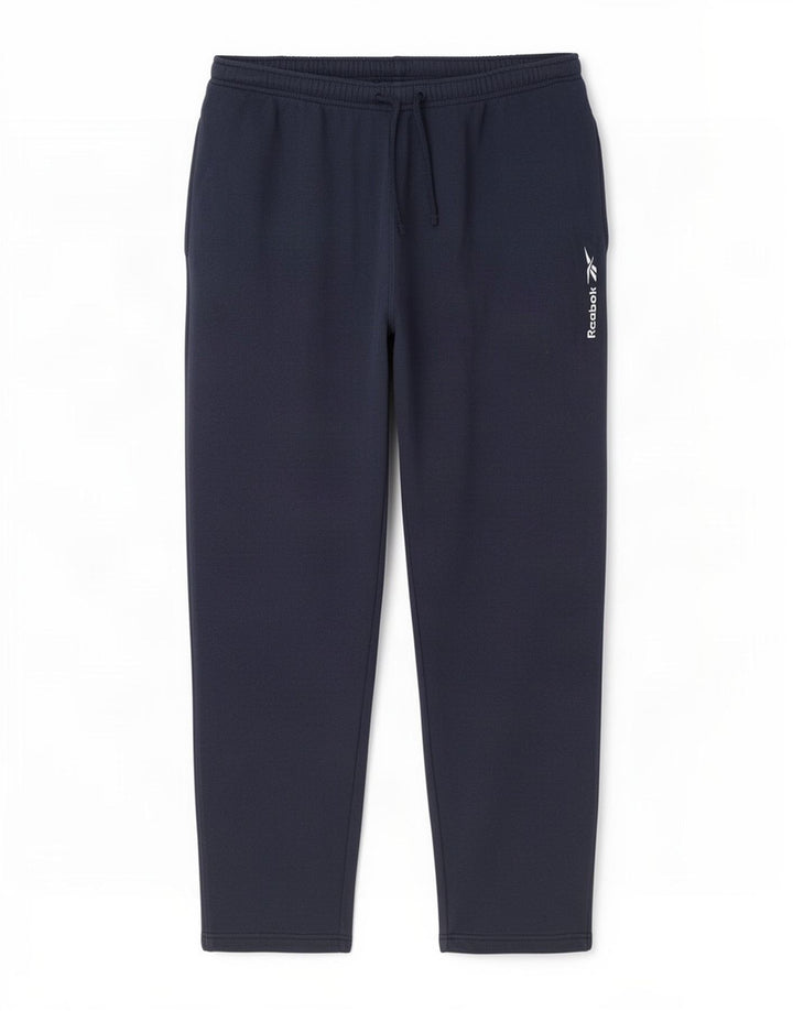 Pantaloni da tuta da uomo Reebok Large in cotone blu navy