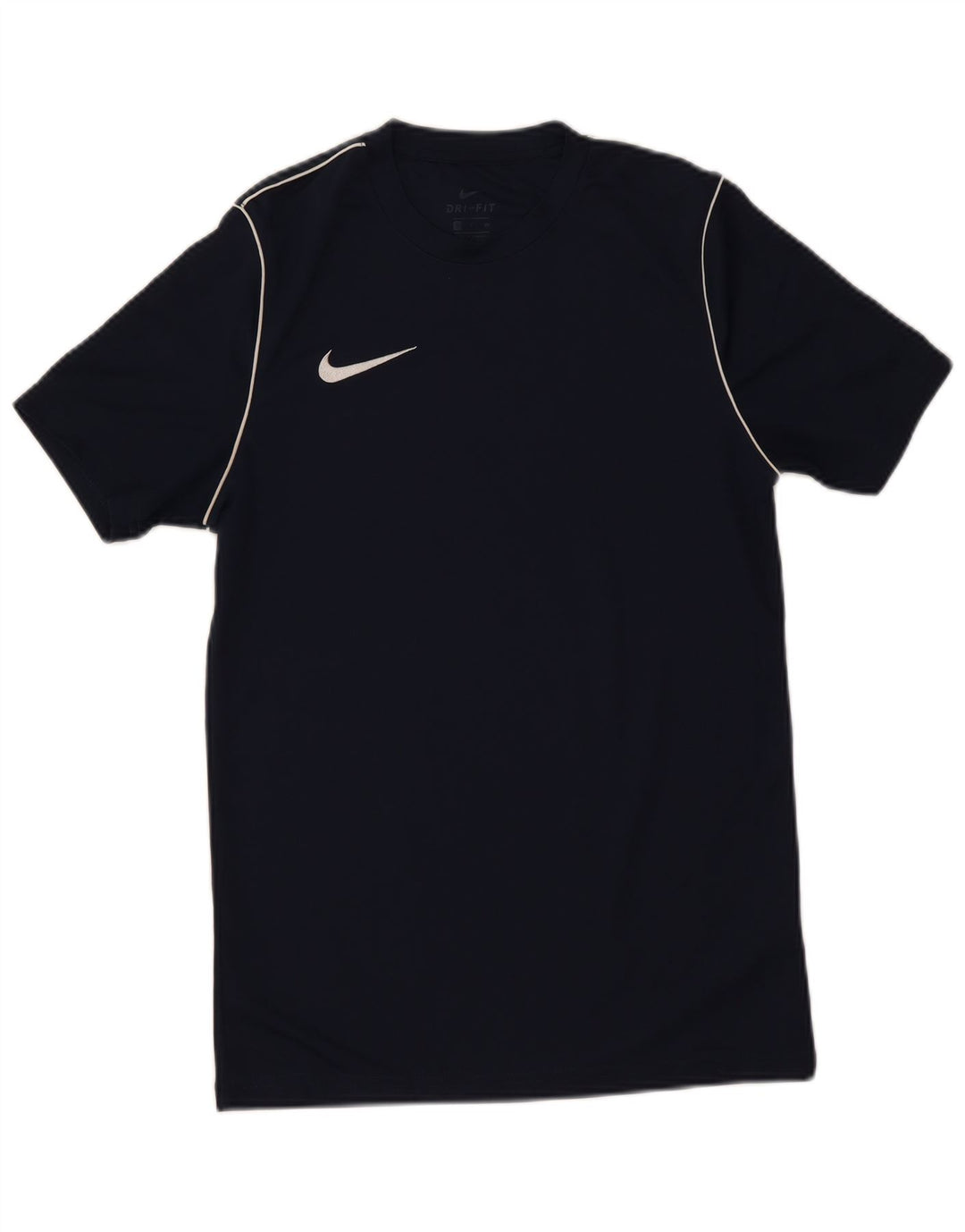 T-shirt Nike Dri Fit da uomo, piccola, in poliestere blu navy