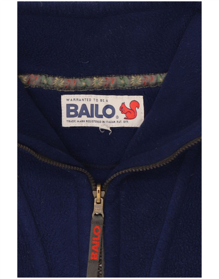 Giacca in pile da donna Bailo UK 18 XL poliestere blu navy