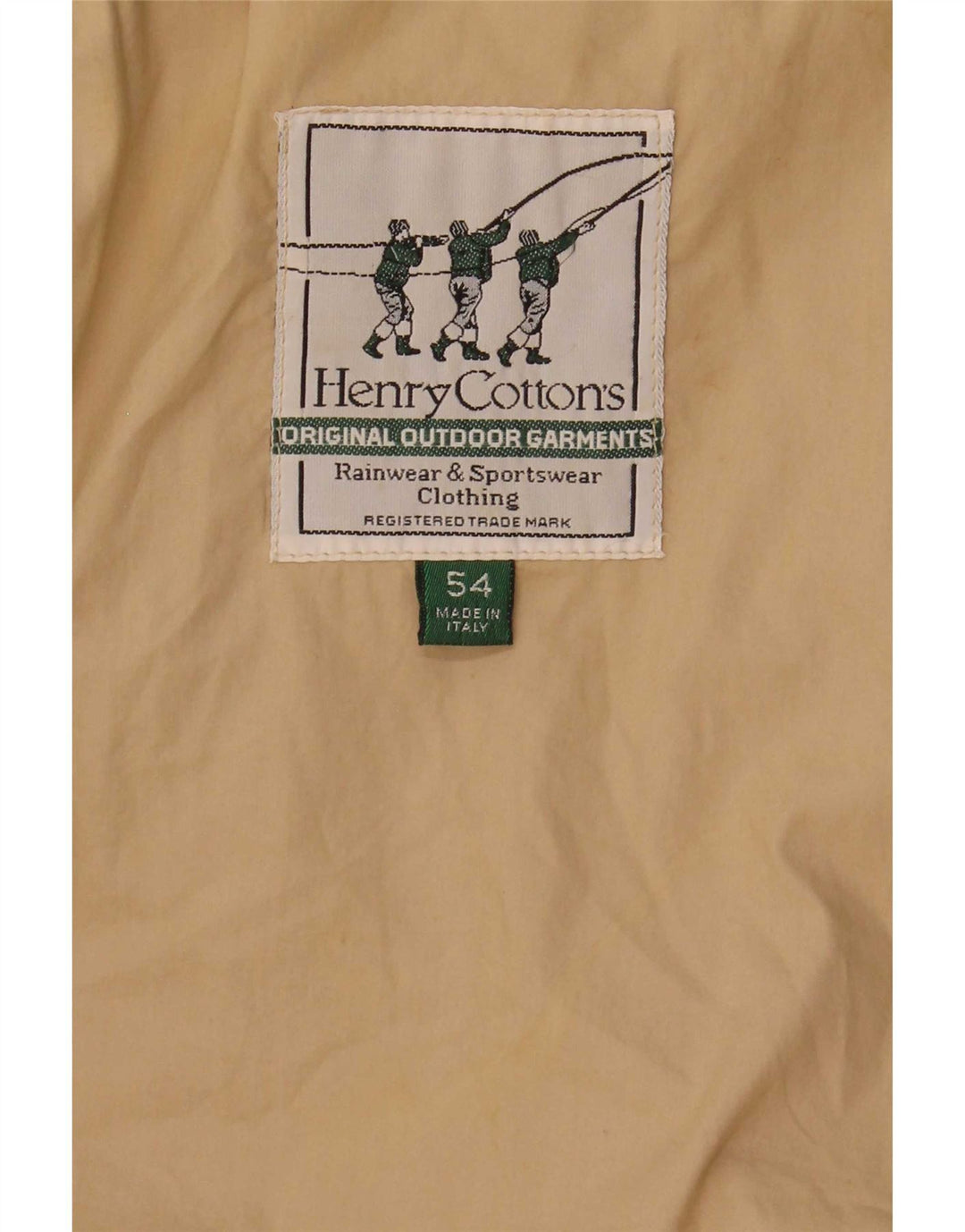 Giacca pratica da uomo Henry Cottons IT 54 2XL Cachi