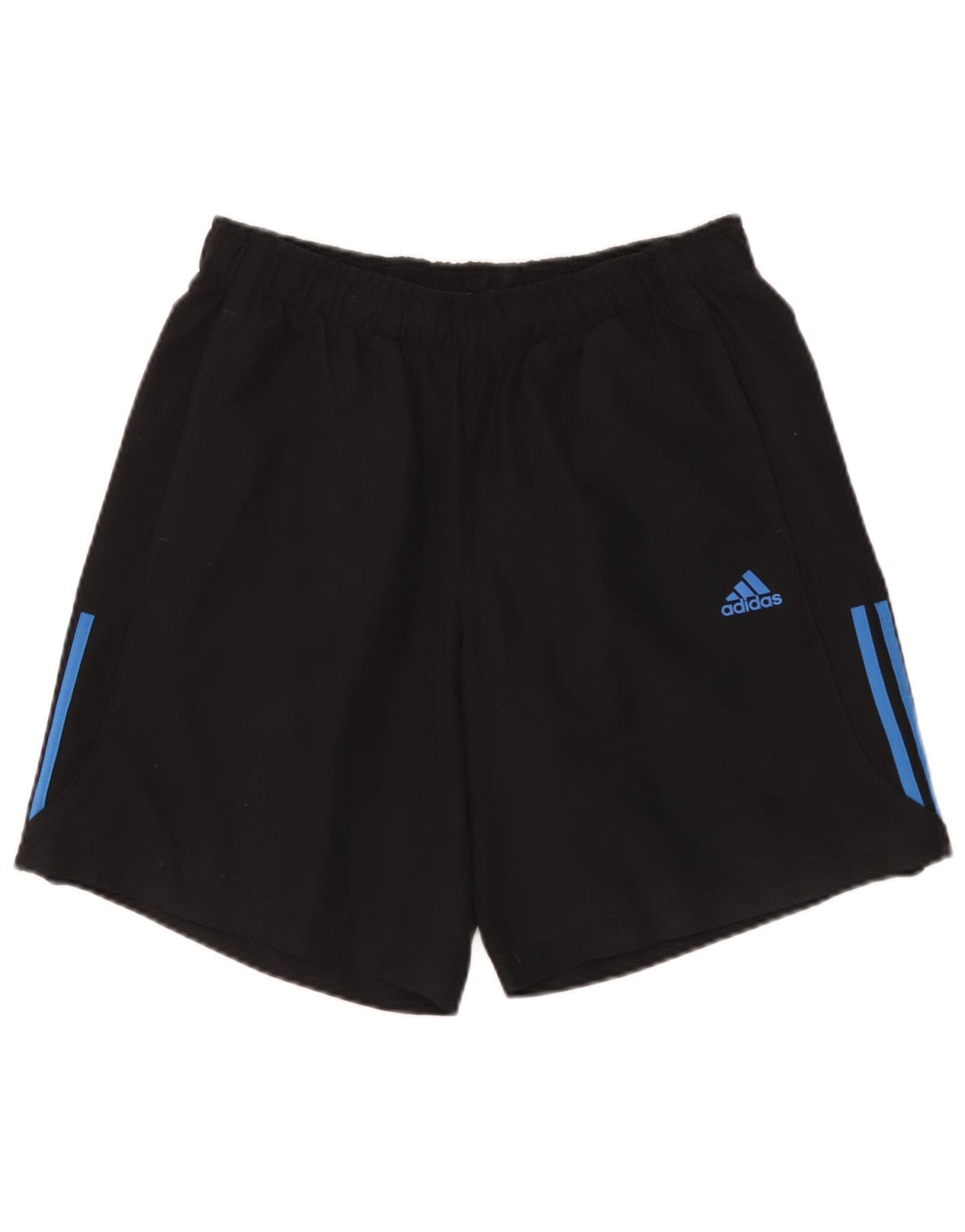 Pantaloncini sportivi Adidas Climalite da uomo grandi in poliestere nero