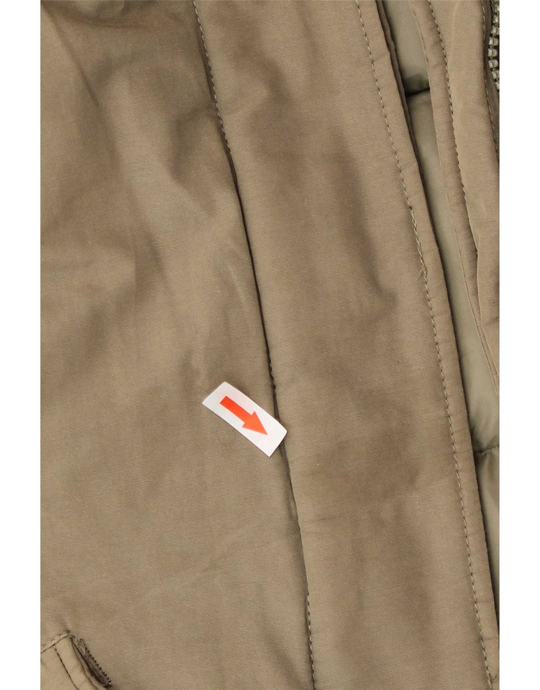 Gas Parka imbottito con cappuccio da donna UK 14 Medium Khaki