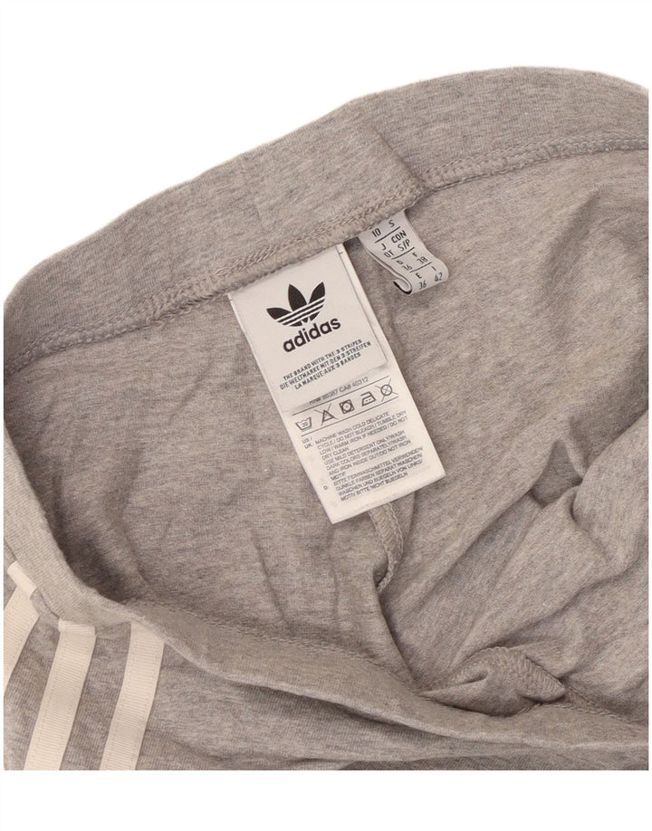 Leggings Adidas da donna UK 10 piccolo cotone grigio