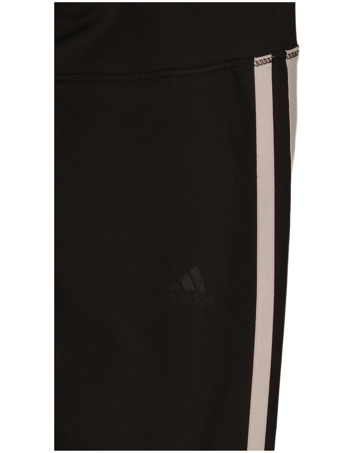 Leggings Adidas Climalite da donna UK 8/10 Piccolo poliestere nero