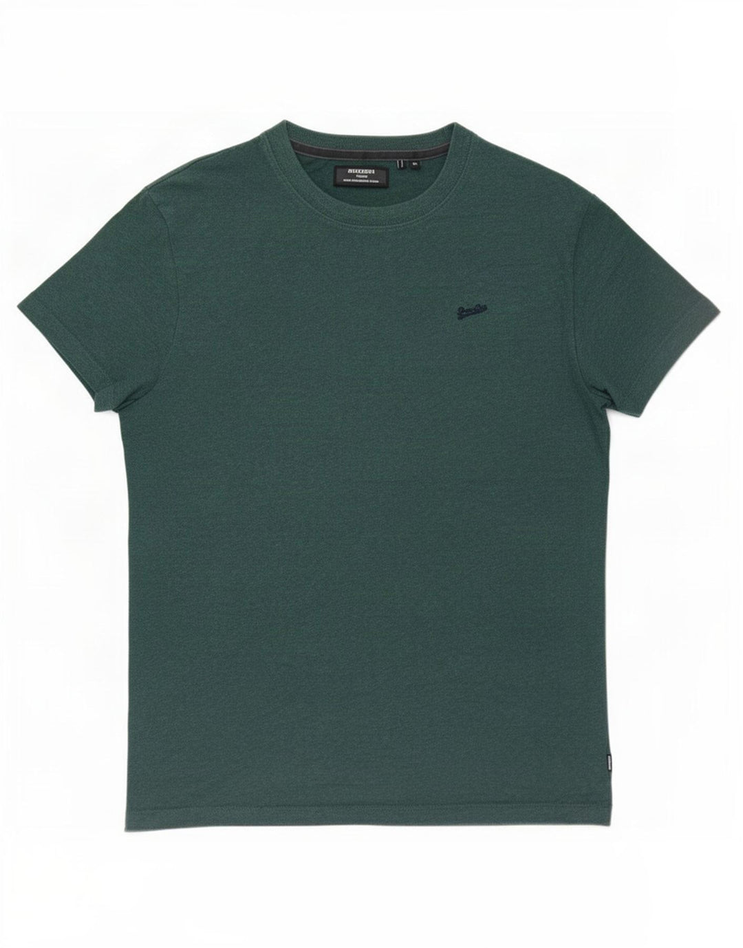 T-shirt da uomo Superdry Top in cotone verde medio