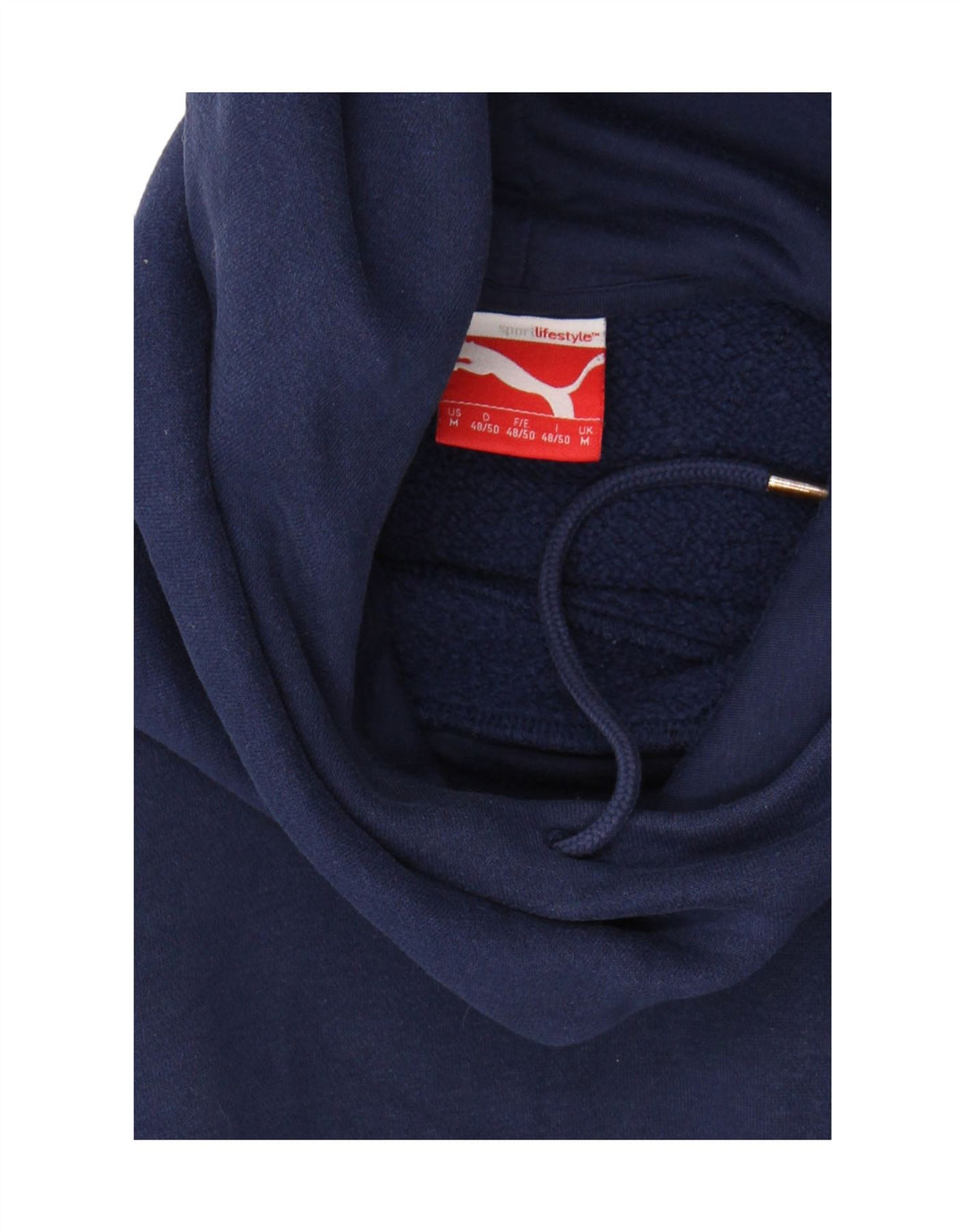 Felpa con cappuccio da uomo Puma Blu medio