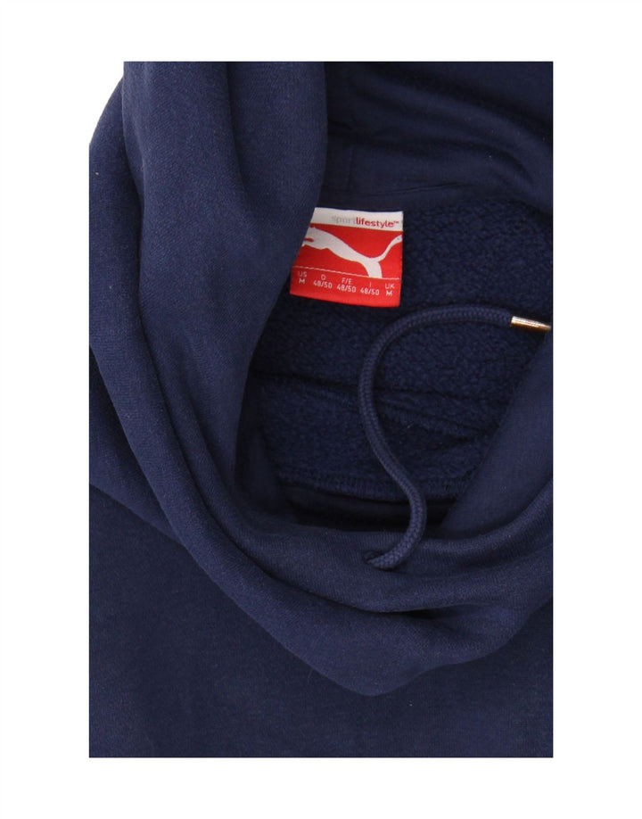 Felpa con cappuccio da uomo Puma Blu medio