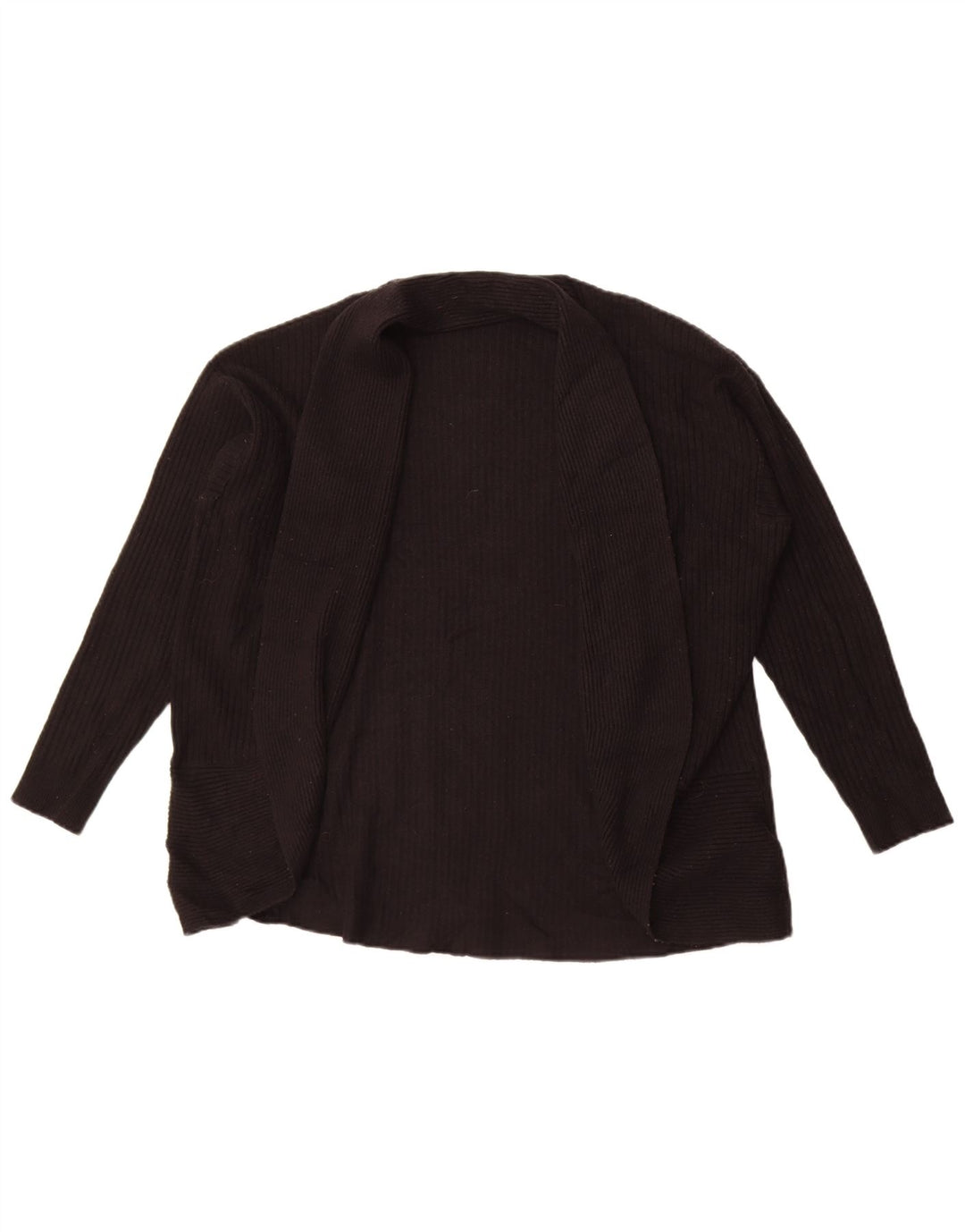 Maglione cardigan aperto Marks & Spencer da donna Per Una UK 16 grande nero