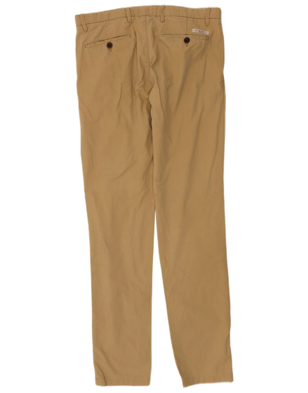 Pantaloni chino slim da uomo Tommy Hilfiger W33 L36 cotone beige