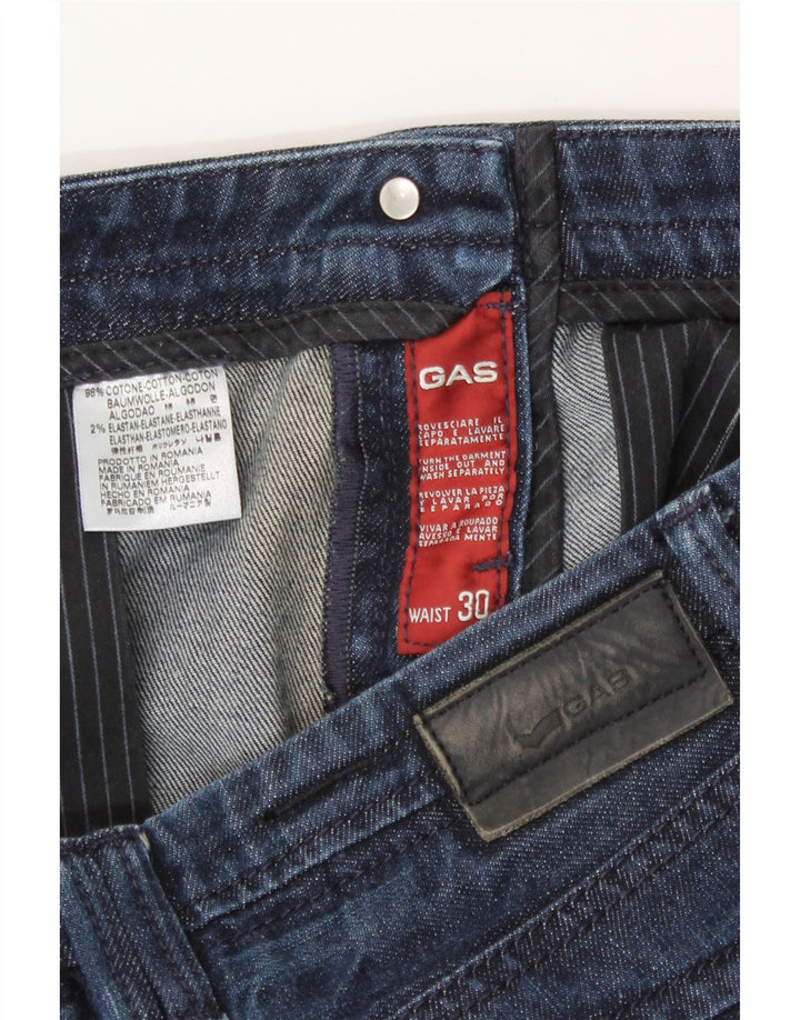 Jeans slim da donna Gas W30 L29 cotone blu navy