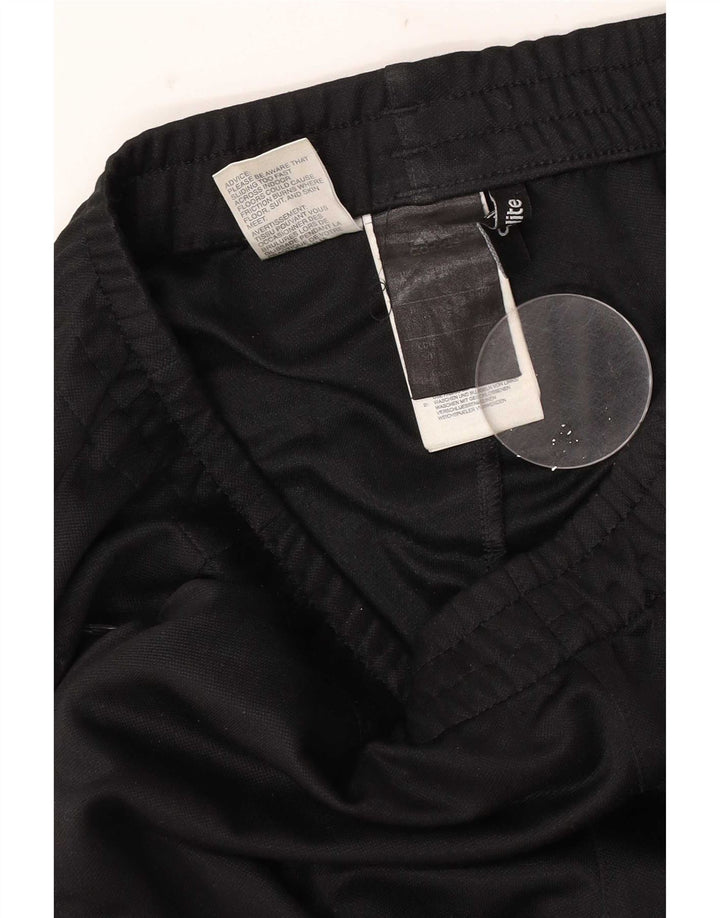 Pantaloni da tuta Adidas Climalite da uomo piccoli in poliestere nero