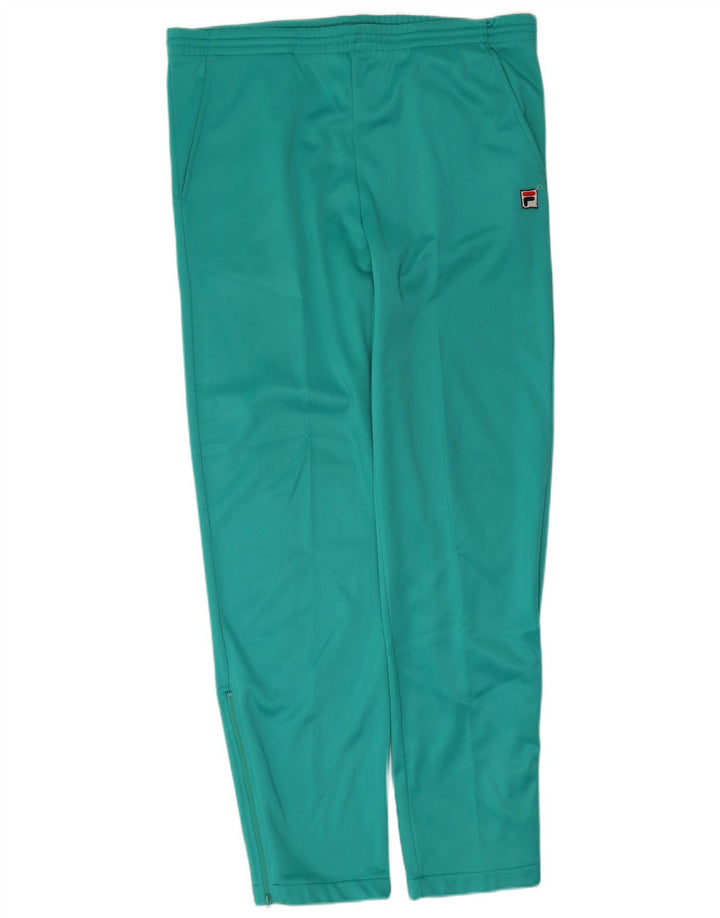 Pantaloni da tuta da uomo Fila Large in poliestere verde