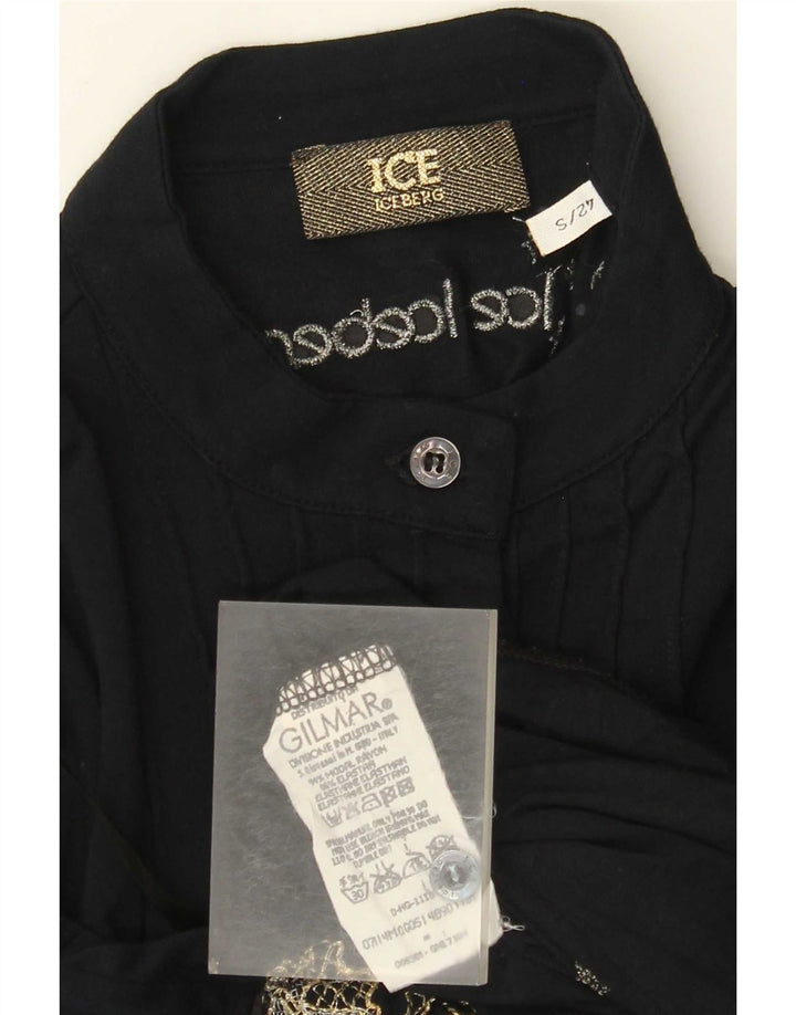 Camicia Camicia Donna Iceberg IT 42 Small Nera Modal