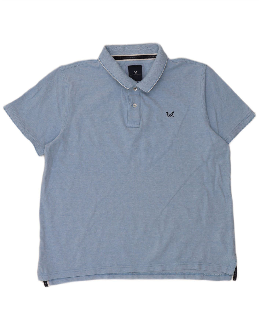 Crew Clothing Polo da uomo 2XL in cotone blu