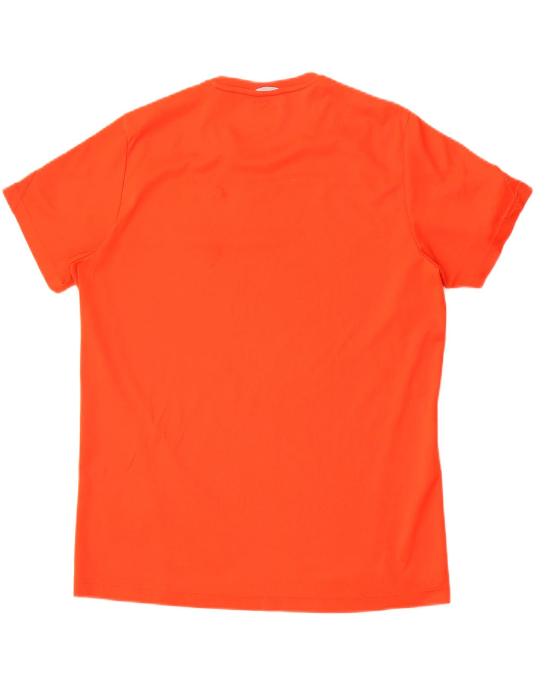 T-shirt Adidas Climalite da uomo, grande, in poliestere arancione