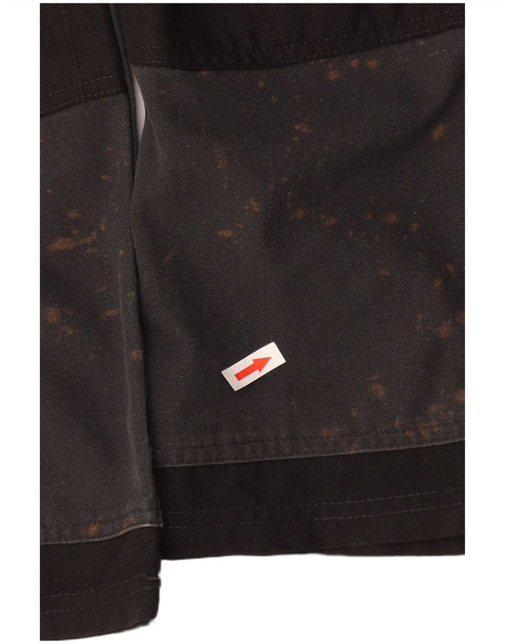 Pantaloni cargo dritti da uomo Dickies W30 L28 poliestere color block grigio