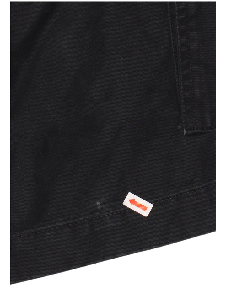 OUTSIDER Pantaloncini cargo da uomo W34 Large Blu Navy in cotone