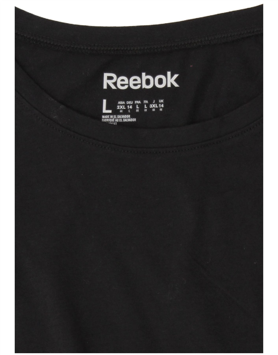 T-shirt Reebok da donna Top UK 14 media nera