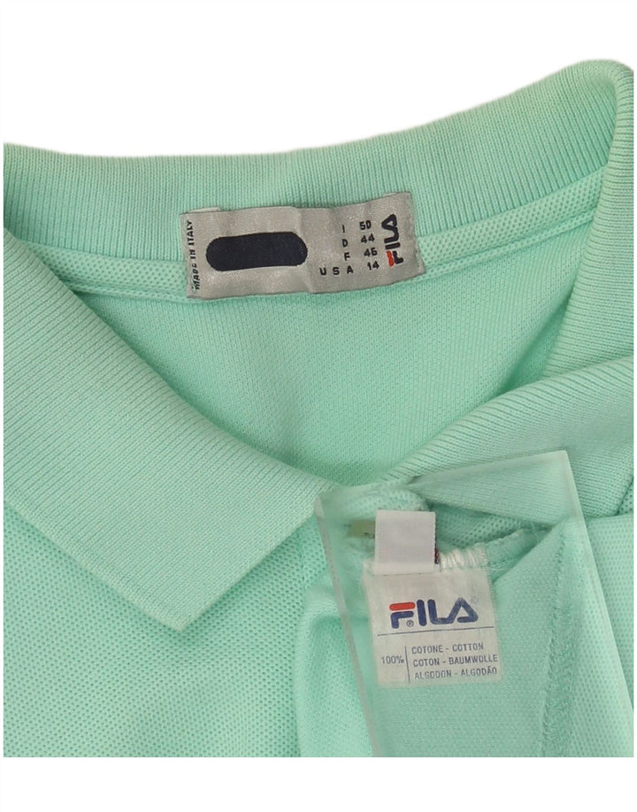 Polo Donna Fila IT 50 XL Cotone Verde