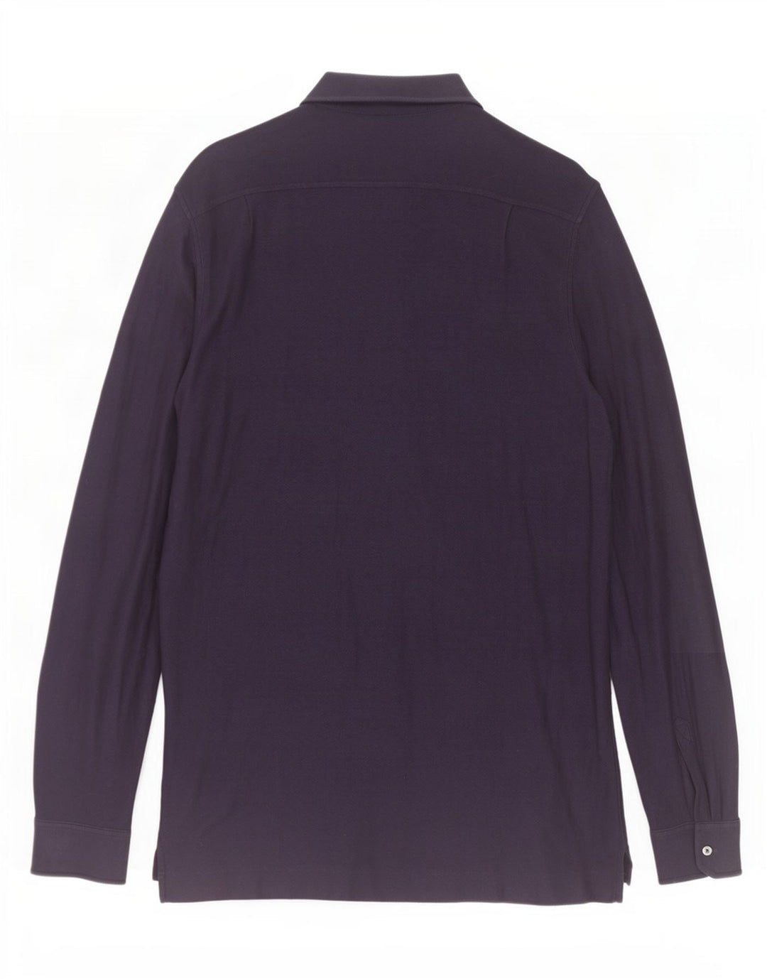 Camicia Uomo Ermenegildo Zegna IT 50 Medio Blu Navy Cotone