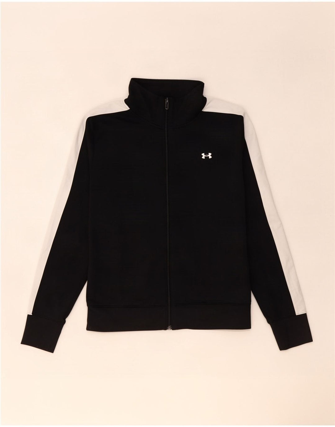 Giacca da tuta da uomo Under Armour XS in poliestere color block nero