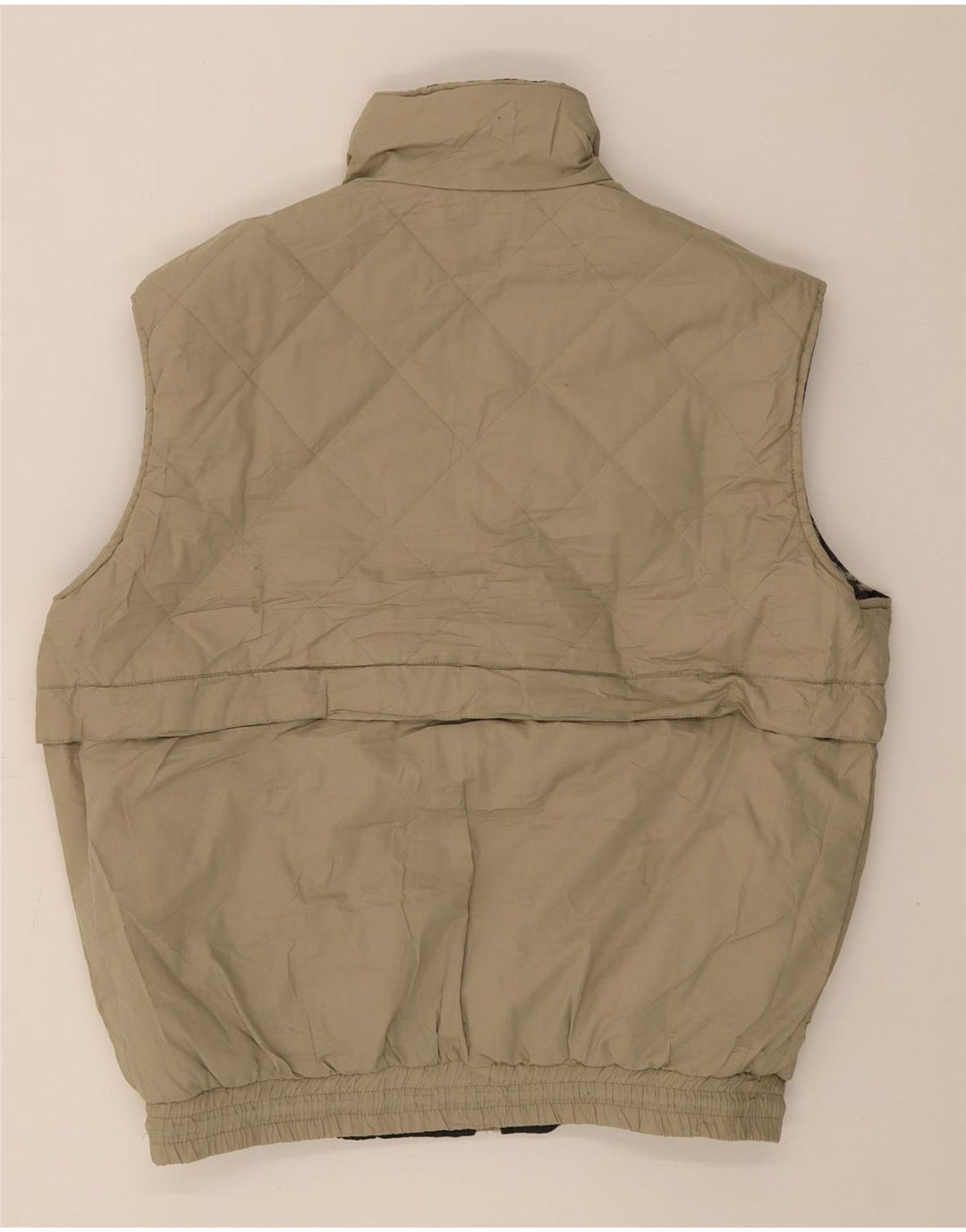 Shamp Gilet reversibile da uomo vestibilità ampia UK 38 Medio Nero Poliestere