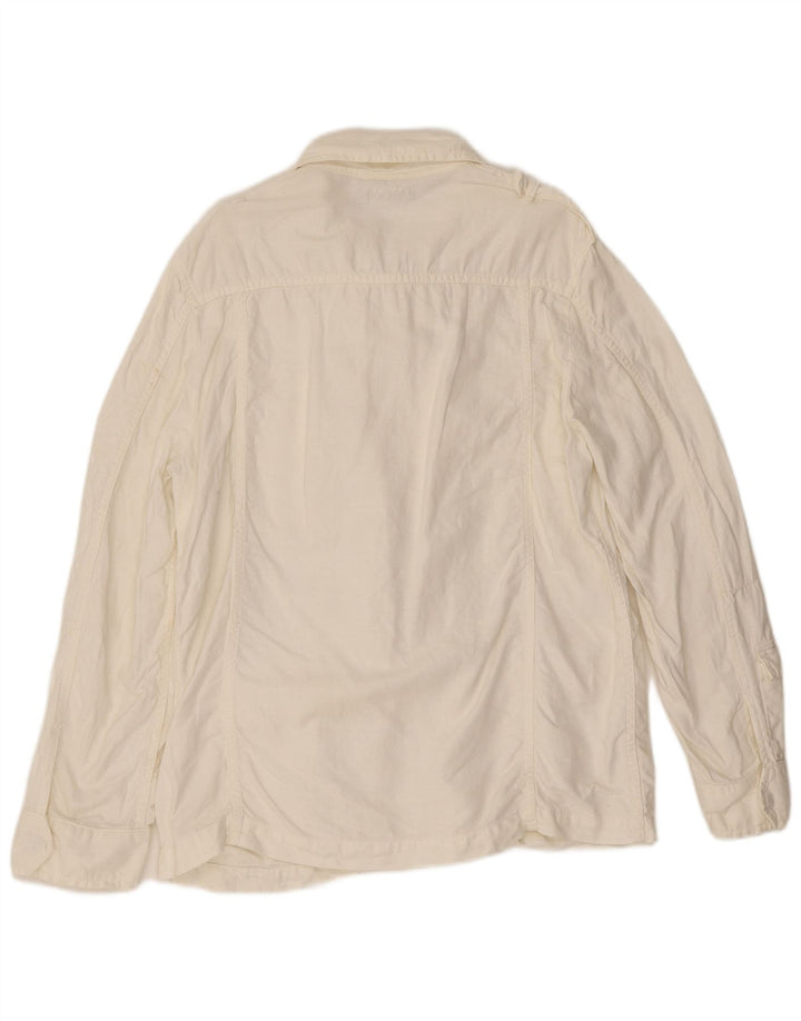 Camicia militare da uomo Ferre bianca media