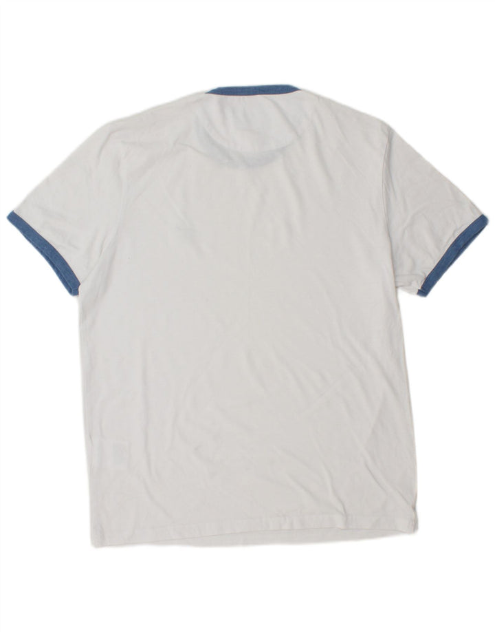 T-shirt da uomo LYLE & SCOTT grande in cotone bianco