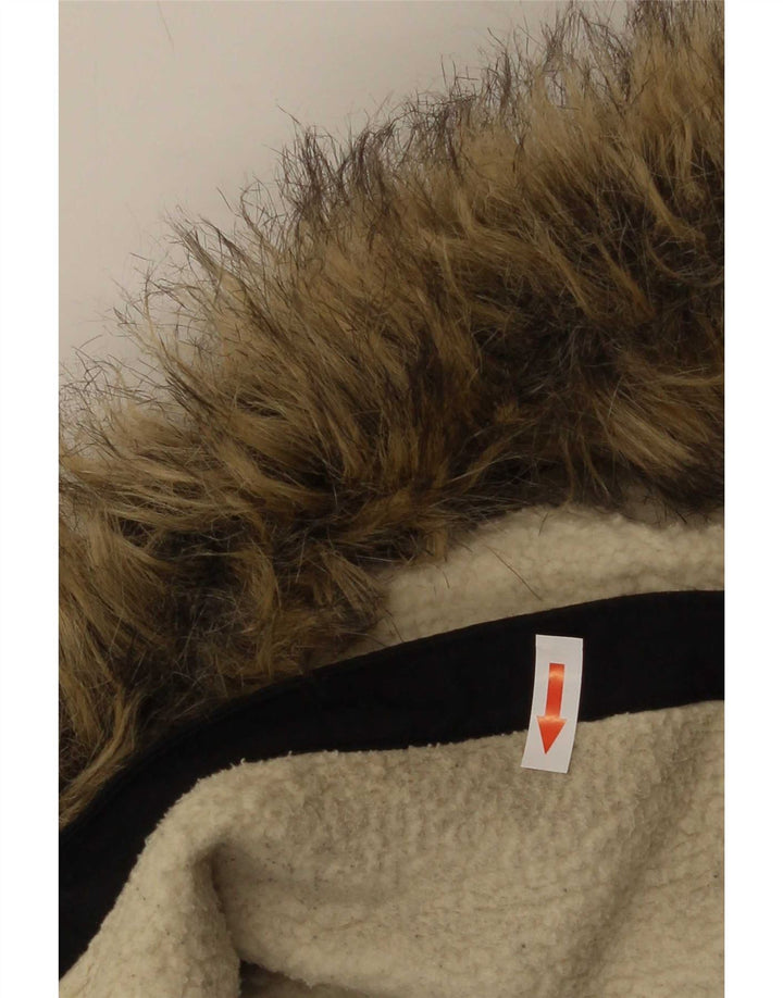 Giubbotto bomber con cappuccio da uomo Jack Wolfskin UK 36/38 medio nero poliammide