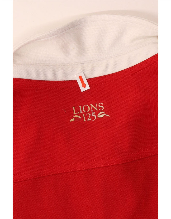 Polo grafica ADIDAS Australia 2013 da ragazzo 9-10 anni in poliestere rosso