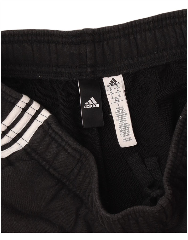 Pantaloncini sportivi Adidas da uomo medio cotone nero