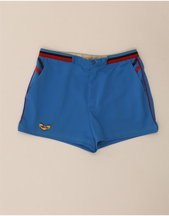 Pantaloncini chino da donna POP 84 W28 blu medio