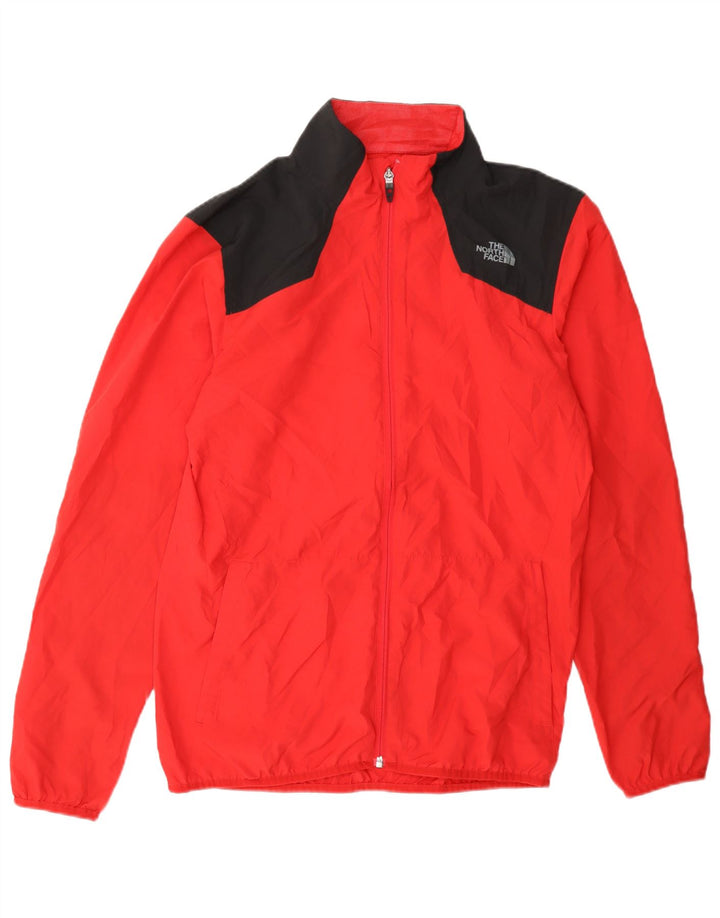 Giacca da tuta da uomo The North Face piccola rossa in poliestere color block