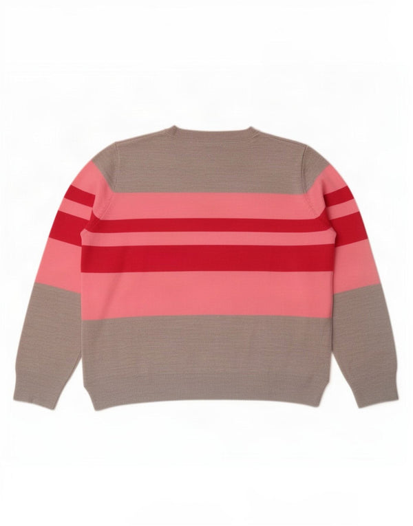 Maglione maglione girocollo da donna Marks & Spencer UK 16 grande grigio