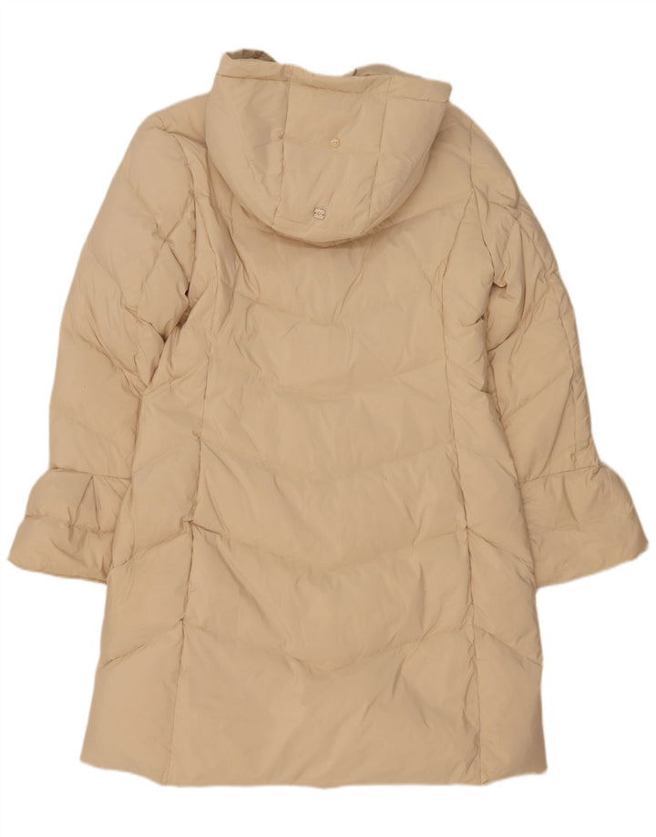 Cappotto imbottito con cappuccio da donna MOTIVI UK 12 Poliestere beige medio