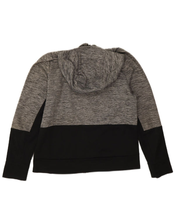 Felpa con cappuccio e zip Nike Dri Fit da ragazzo, 13-14 anni, XL, colore grigio