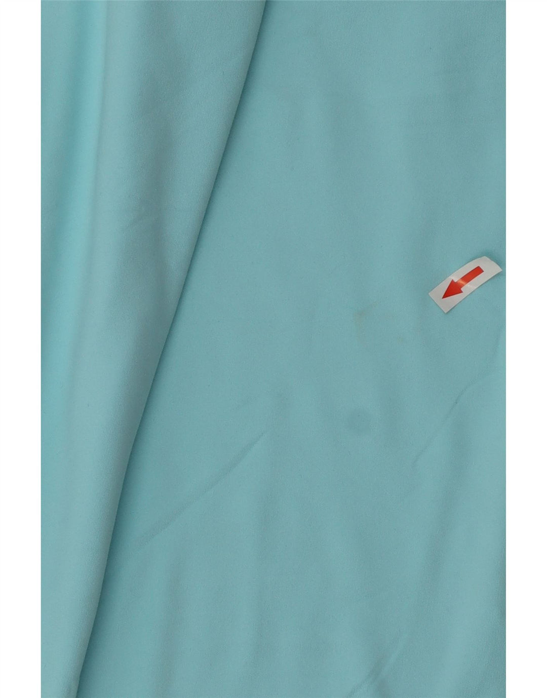 NIKE Top da donna Dri Fit con cappuccio a maniche lunghe UK 10 Small Blu Poliestere
