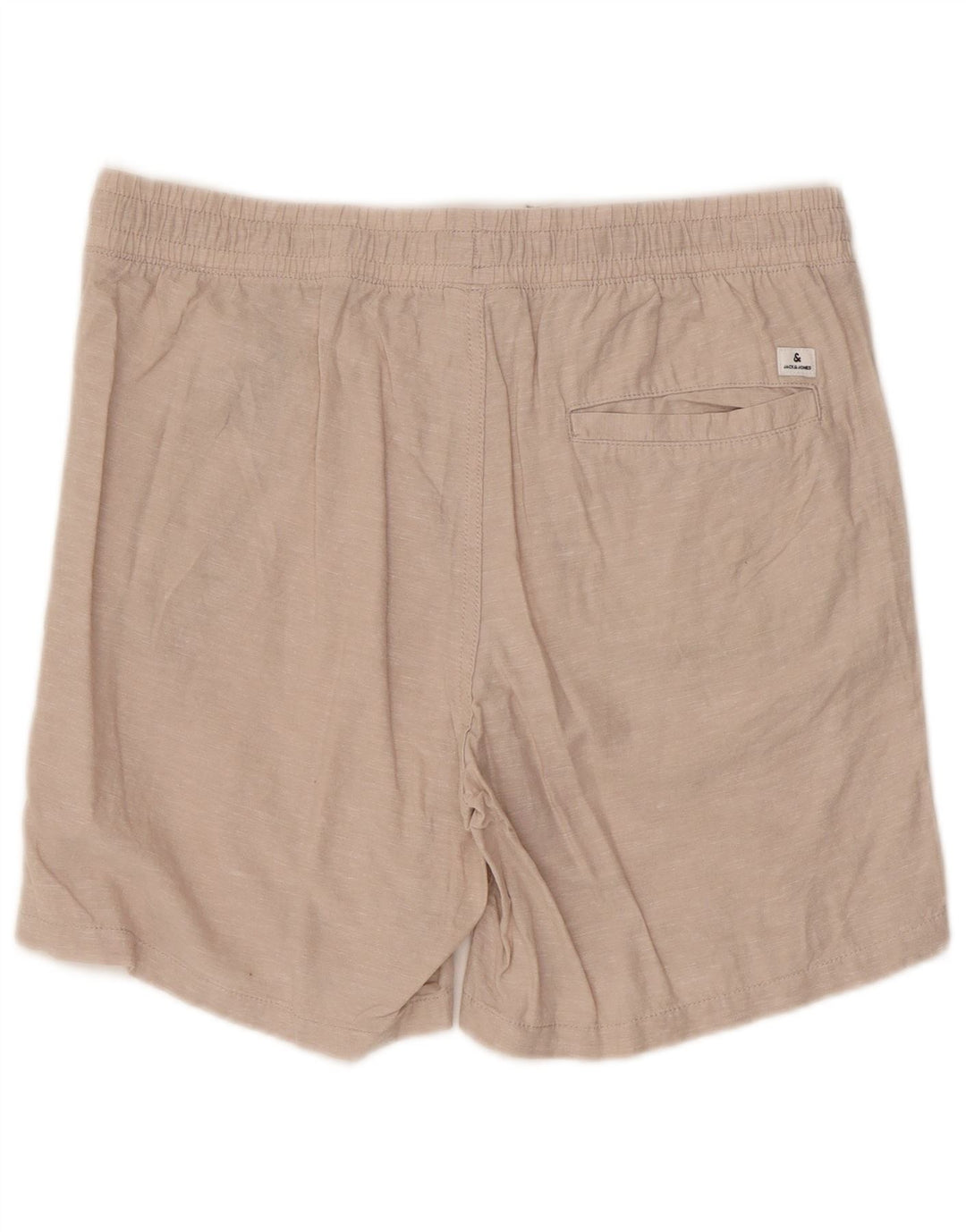 Pantaloncini chino da uomo Jack & Jones medi W32 in cotone grigio