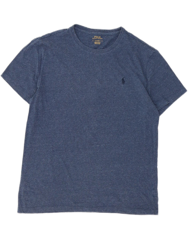 POLO RALPH LAUREN T-shirt da uomo Top medio in cotone blu navy