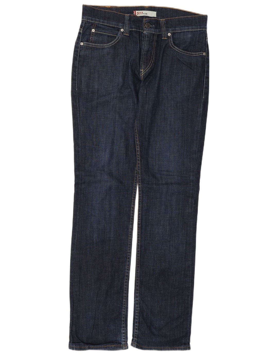 LEVI'S Jeans da uomo 511 slim W33 L34 cotone blu navy