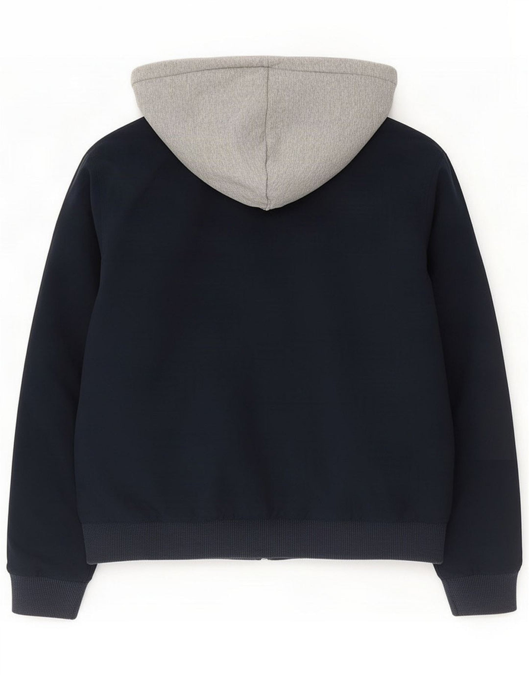 Giacca reversibile con cappuccio Nike da uomo UK 38 medio cotone blu navy