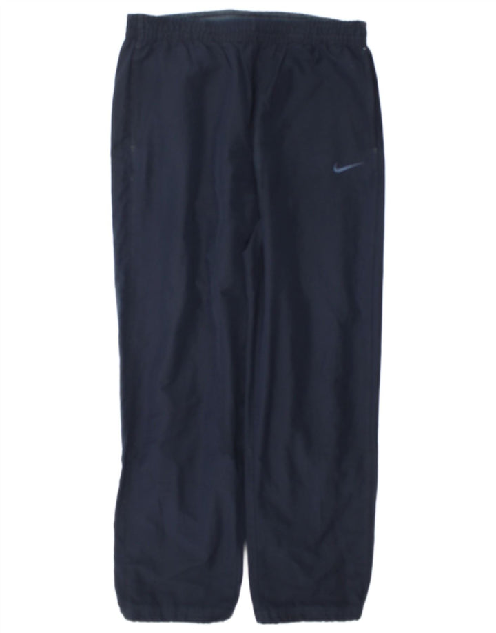 Pantaloni da tuta da uomo Nike Joggers medio poliestere blu navy