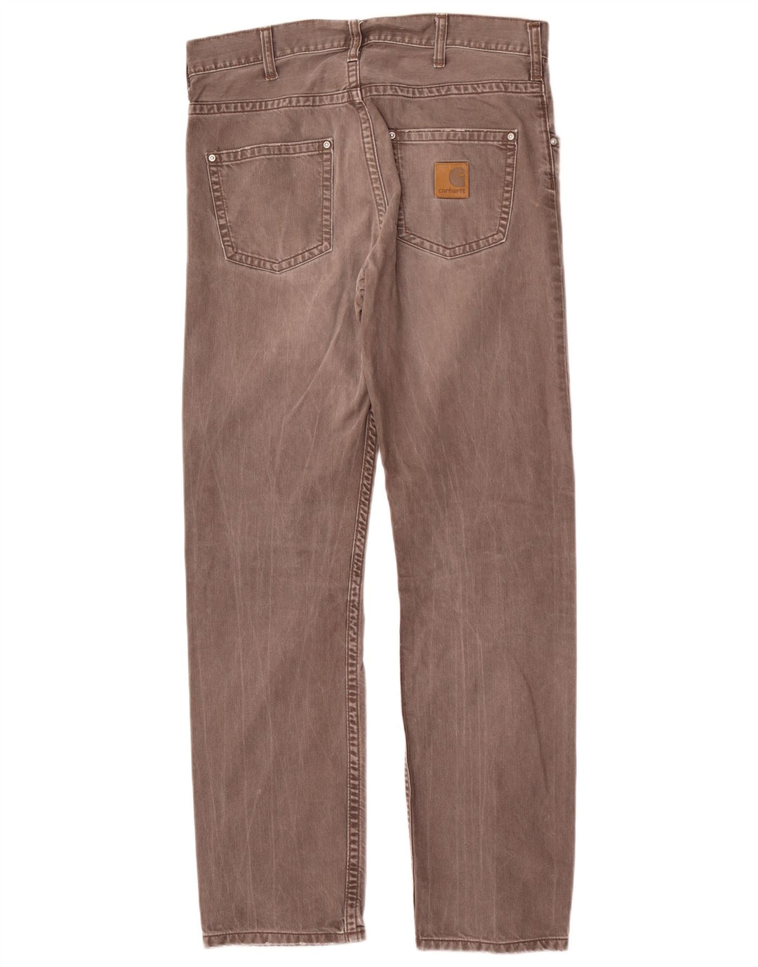 Jeans dritti da uomo Carhartt W30 L32 cotone grigio