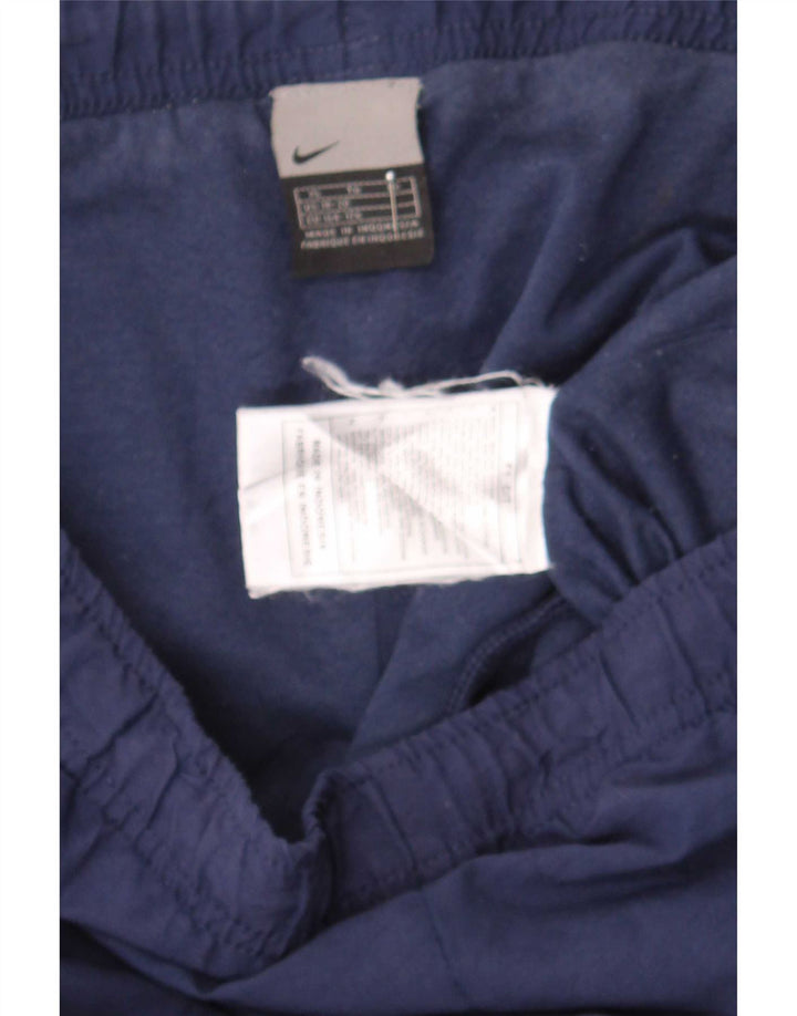Pantaloni da tuta Nike da uomo XL in poliestere blu navy