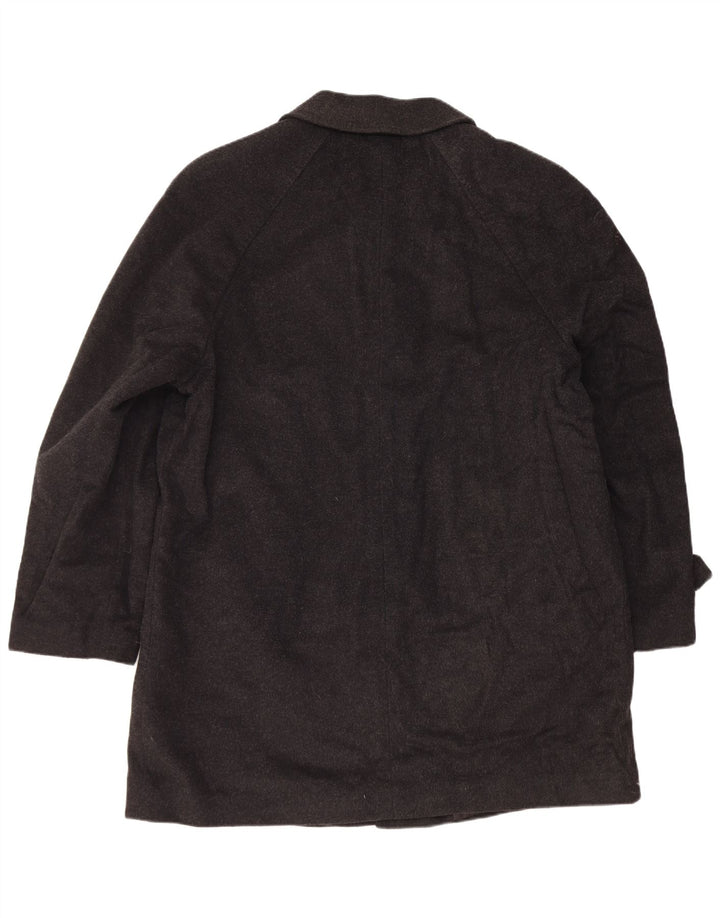 Soprabito vintage da uomo IT 54 2XL Lana grigia